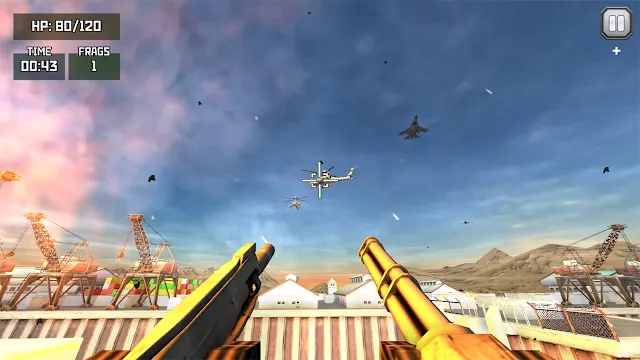 Defend The Base: Tower Turret Shooting Range screenshot 0