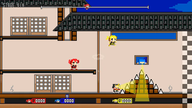 Pixel Game Maker Series Ninja Sneaking VS: Battle On The Couch screenshot 1