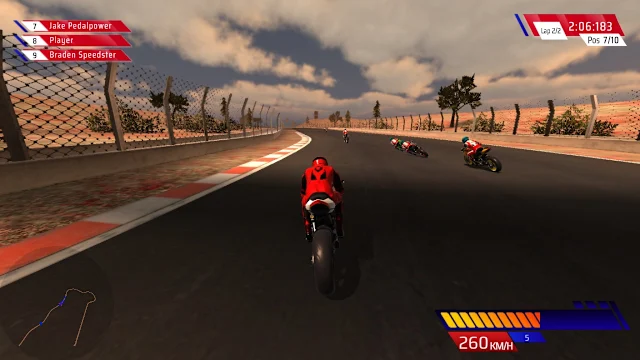 Moto Racer Simulator GT Games screenshot 3