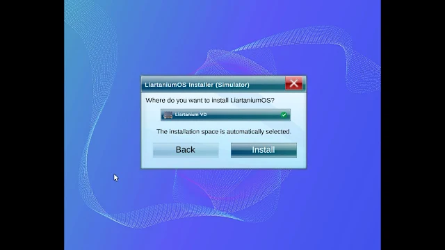 LiartaniumOS - Operating System screenshot 2
