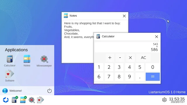 LiartaniumOS - Operating System screenshot 0