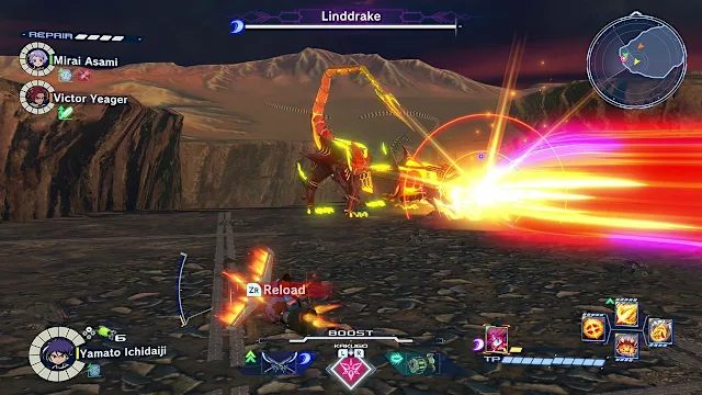 MEGATON MUSASHI W: WIRED Standard Edition screenshot 1