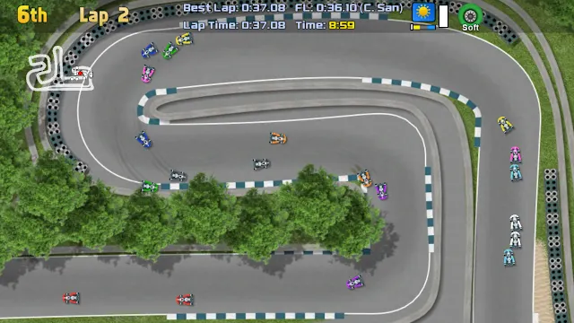 Ultimate Racing 2D 2 screenshot 5