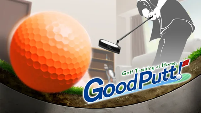 Golf Training at Home, Good Putt!
