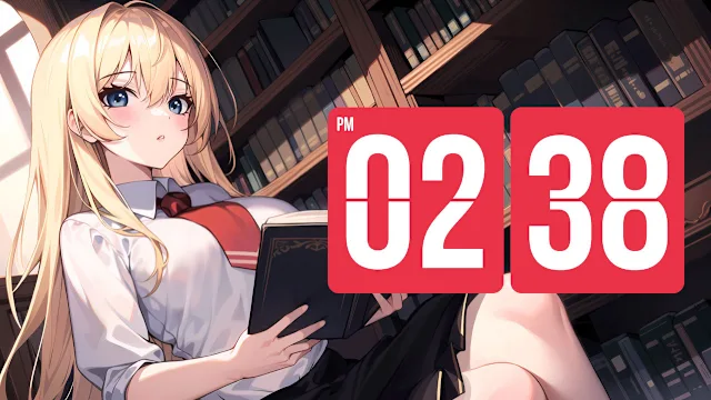 Anime Clock screenshot 4