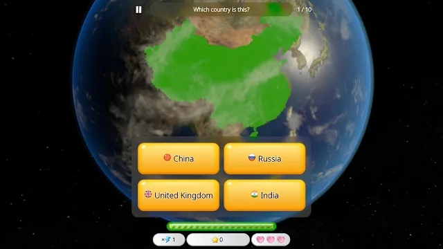 Capitals Quizzer screenshot 2