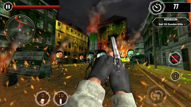 Zombie Sniper Shooter - Stickman War screenshot 5