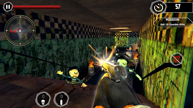 Zombie Sniper Shooter - Stickman War screenshot 1
