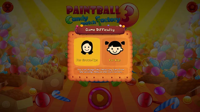 Paintball 3 - Candy Match Factory screenshot 5