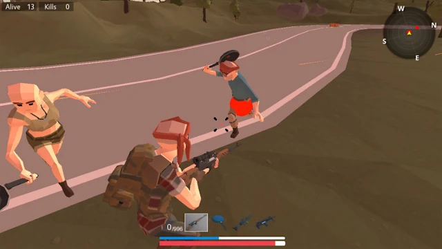 War Zone Soldier: Battle Royale Shooter screenshot 2