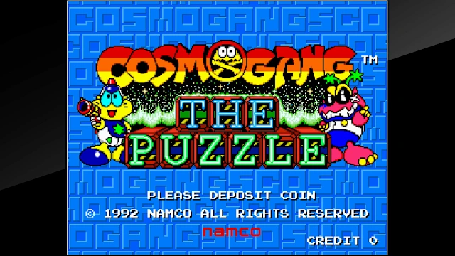 Arcade Archives COSMO GANG THE PUZZLE screenshot 1