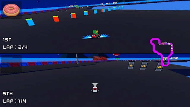 Retro Kart Rush screenshot 6