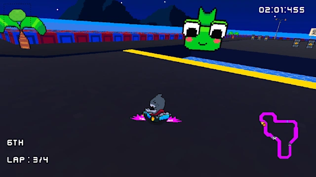 Retro Kart Rush screenshot 5