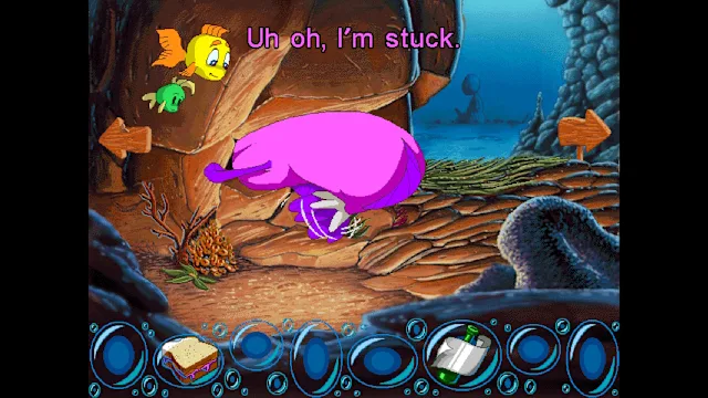 Freddi Fish and the Case of the Missing Kelp Seeds screenshot 5