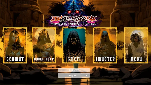 Zombie Outbreak: Survival in Ancient Egyptian screenshot 0
