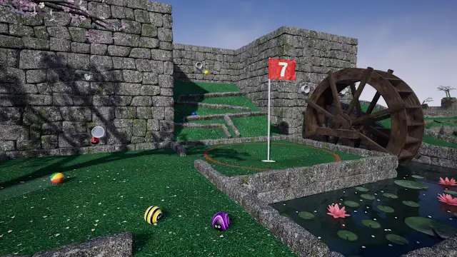 Golfing in Aether screenshot 0