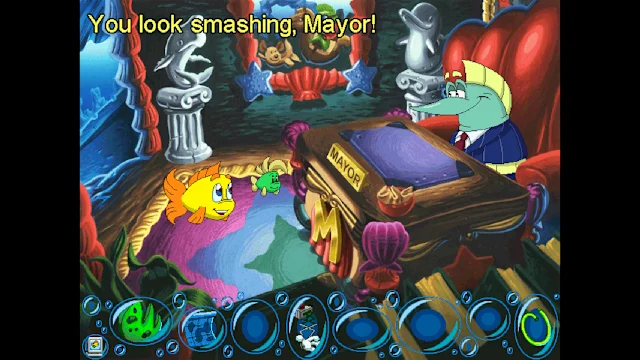 Freddi Fish 5: The Case of the Creature of Coral Cove screenshot 2