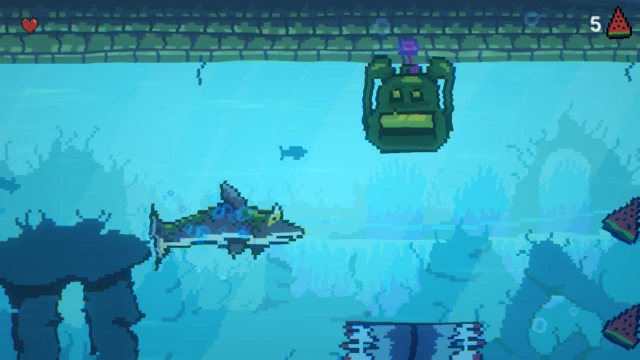 The great battle of Shark Monkey Squirrel Dinossaur Bird Bee screenshot 1