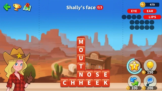Adventure Word: Around the World screenshot 2