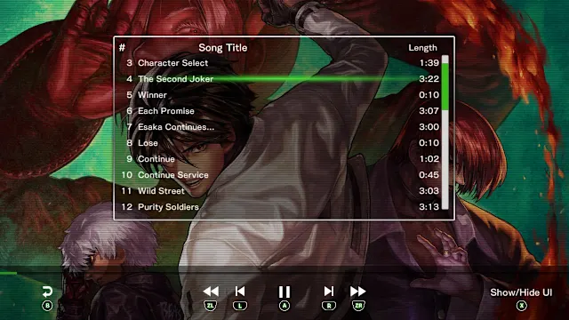 THE KING OF FIGHTERS XIII GLOBAL MATCH Artbook & Soundtrack screenshot 1