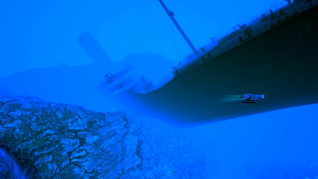 Submersible Simulator - Discover the Titanic into Ocean screenshot 5