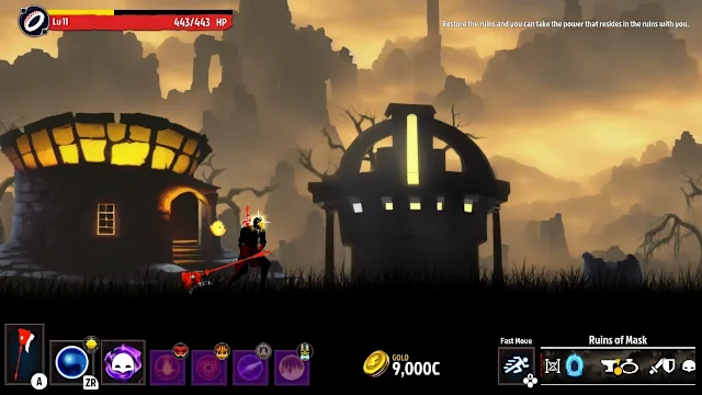 The Legend of Shadow: Mask of the Force screenshot 2