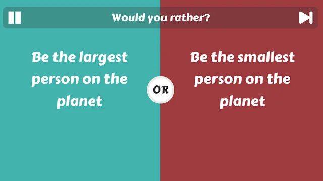 Choice Clash: What Would You Rather? screenshot 4