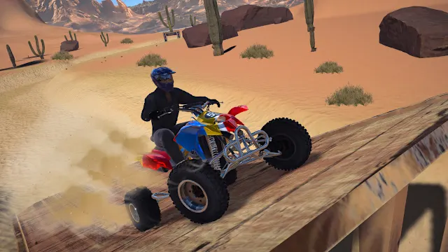 ATV Monster Racing Simulator Rally Cross screenshot 2