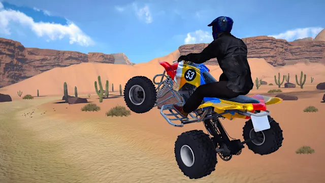 ATV Monster Racing Simulator Rally Cross screenshot 6