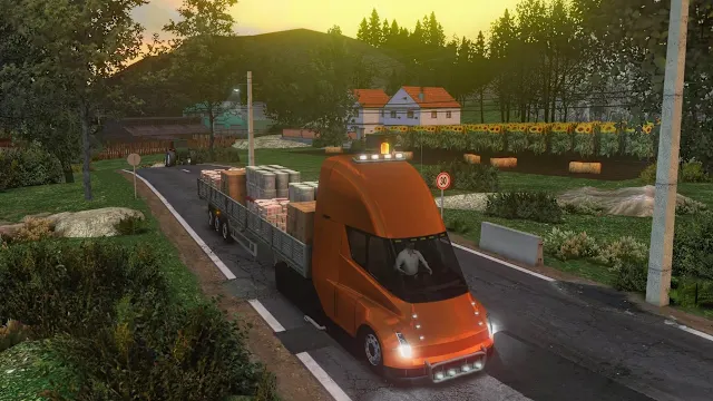 Truck Simulator: European Roads screenshot 1