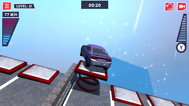 Danger Stunt Drive: Extreme Racing Simulator screenshot 1