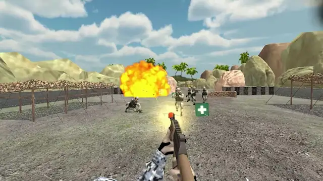 Humvee Assault: War 3D FPS screenshot 4