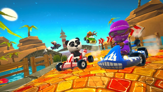 Turbo Dash Kart Racing screenshot 1