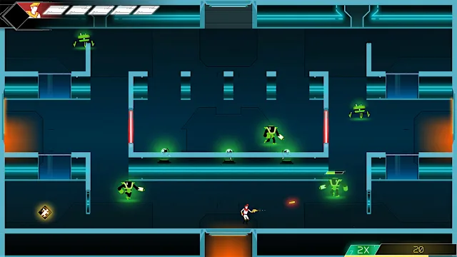 Berzerk: Recharged screenshot 1