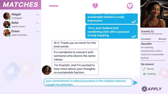 The Love - Date Simulator with Girls screenshot 1