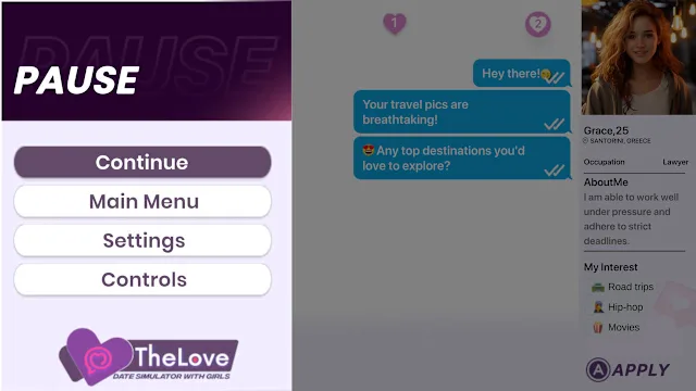 The Love - Date Simulator with Girls screenshot 2