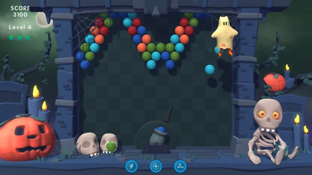Halloween Bubble Shooter screenshot 3