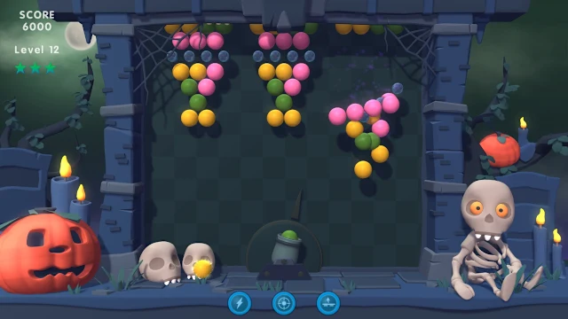Halloween Bubble Shooter screenshot 5