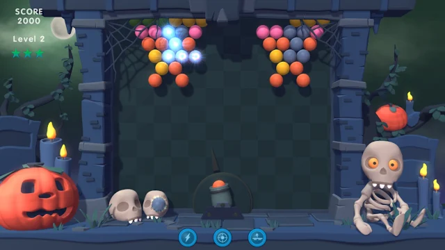 Halloween Bubble Shooter screenshot 4