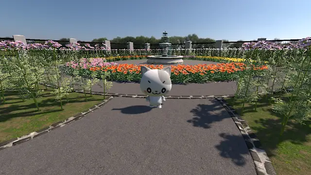 Nyanzou & Kumakichi Let's make a flower garden screenshot 3