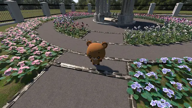 Nyanzou & Kumakichi Let's make a flower garden screenshot 2