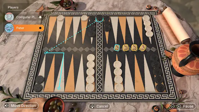 3in1 Game Collection: Backgammon + Checkers + Mills screenshot 4