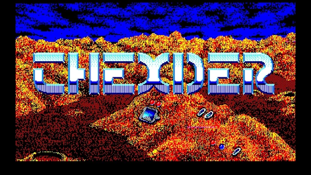 EGGCONSOLE THEXDER PC-8801mkIISR screenshot 1