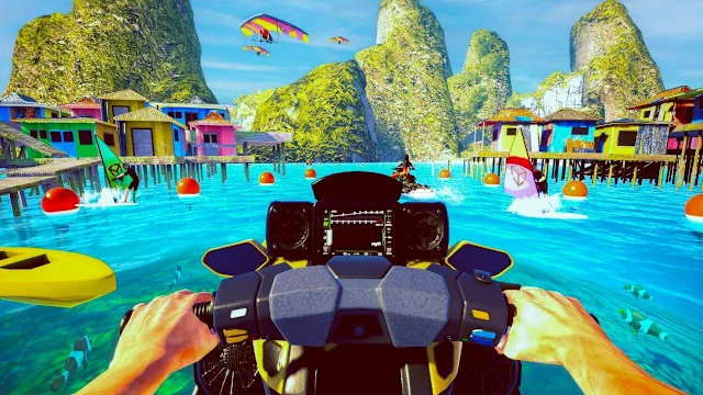 Jet Ski Mania Aqua Rush screenshot 1