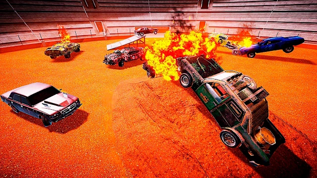 Heavy Car Battle - Demolition Derby screenshot 4
