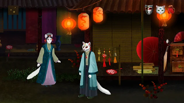 Cat and Ghostly Road screenshot 2