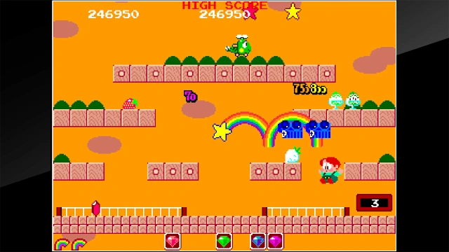 Arcade Archives RAINBOW ISLANDS screenshot 2