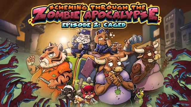Scheming Through The Zombie Apocalypse Ep2: Caged