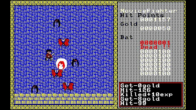 EGGCONSOLE XANADU PC-8801 PC-8801mkIISR screenshot 2