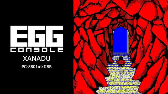 EGGCONSOLE XANADU PC-8801 PC-8801mkIISR